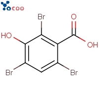 3-Hydroxy-2,4,6-tribromobenzoic acid